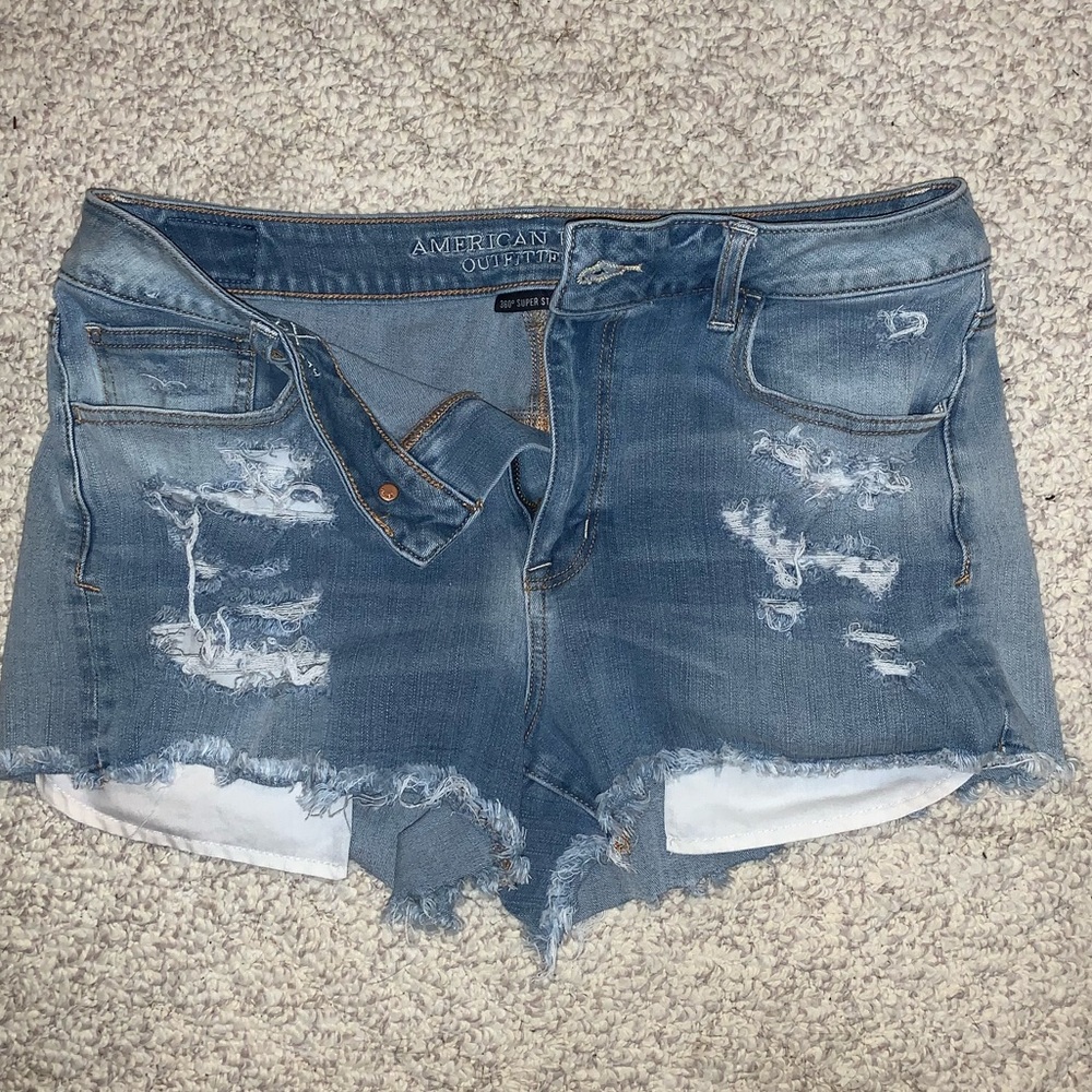 American eagle denim shorts
